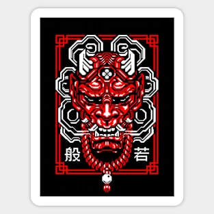 Cyber Hannya Sticker